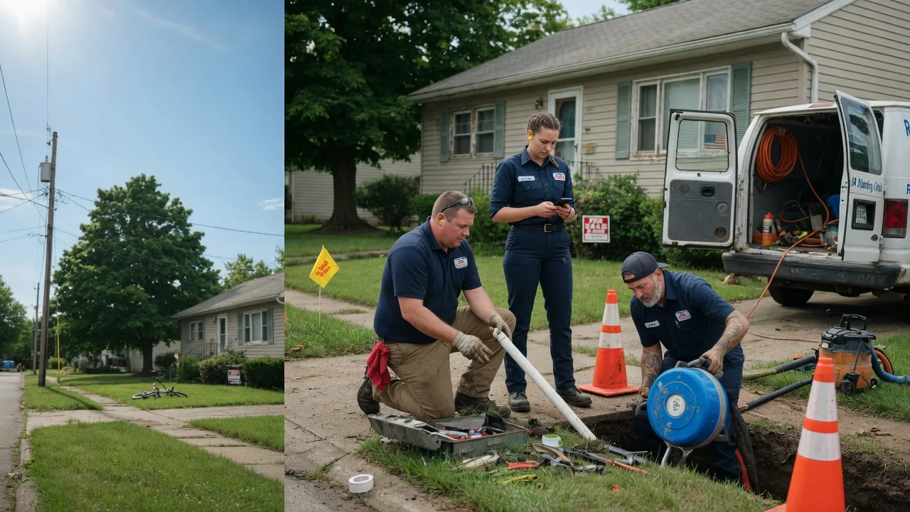 Sewer Line Repair in Freetown, IN near me